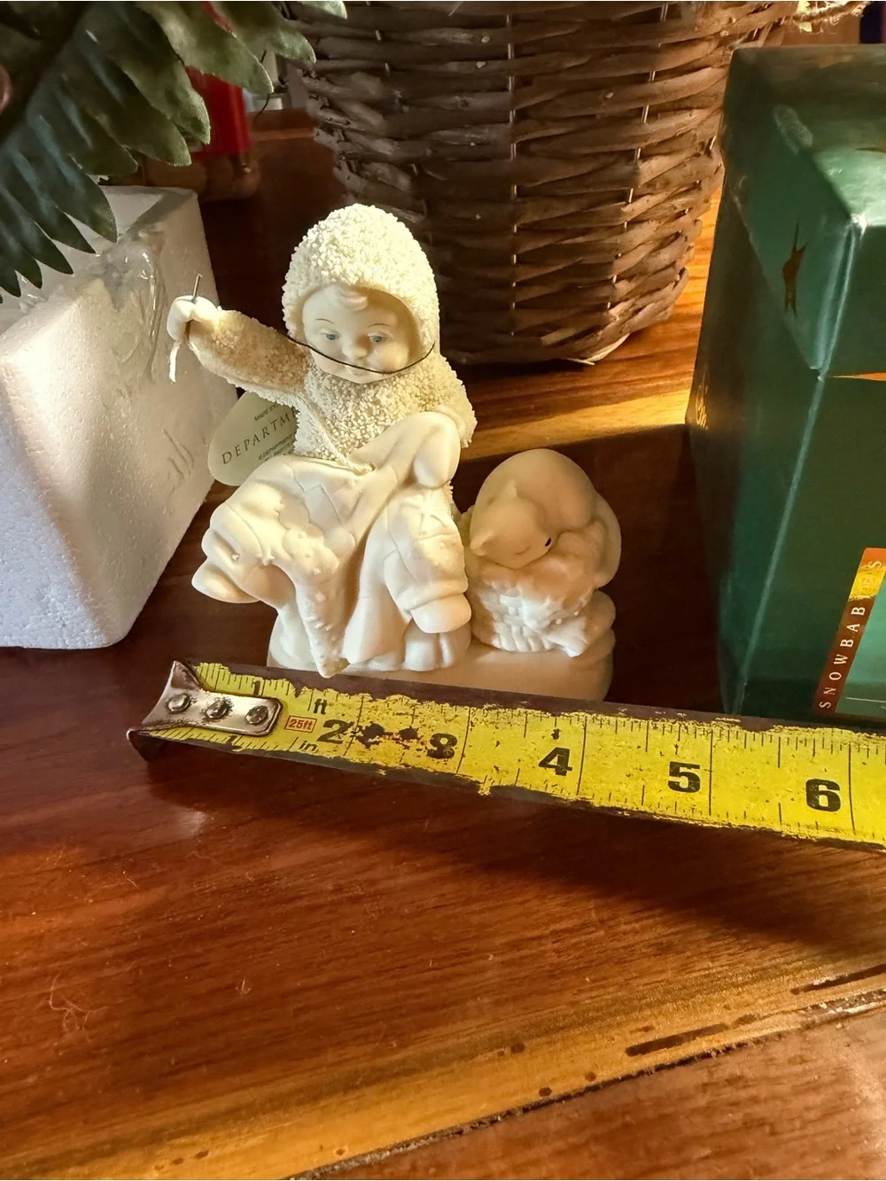 Department 56 Snowbabies Grandma’s Lessons NWT